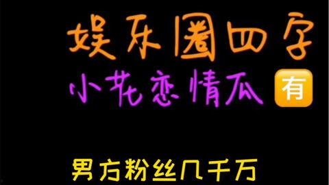 娱乐圈吃瓜用语